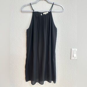 Monteau Los Angeles Black Trim Mini Dress Size M